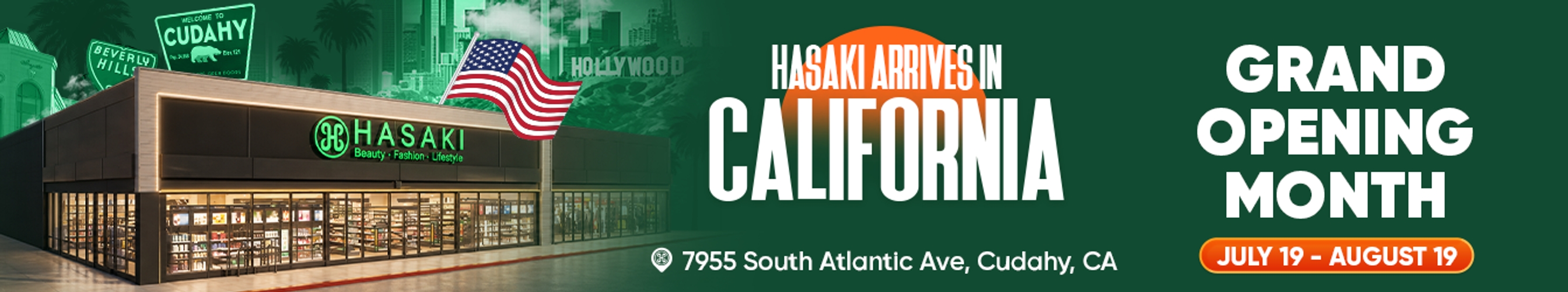Hasaki California Store Coming Soon