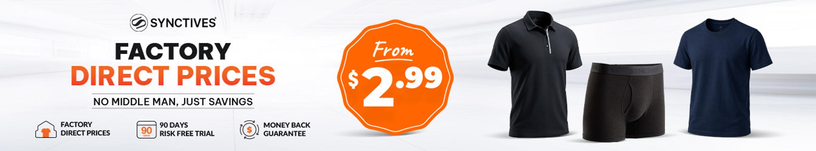 Factory Direct Prices