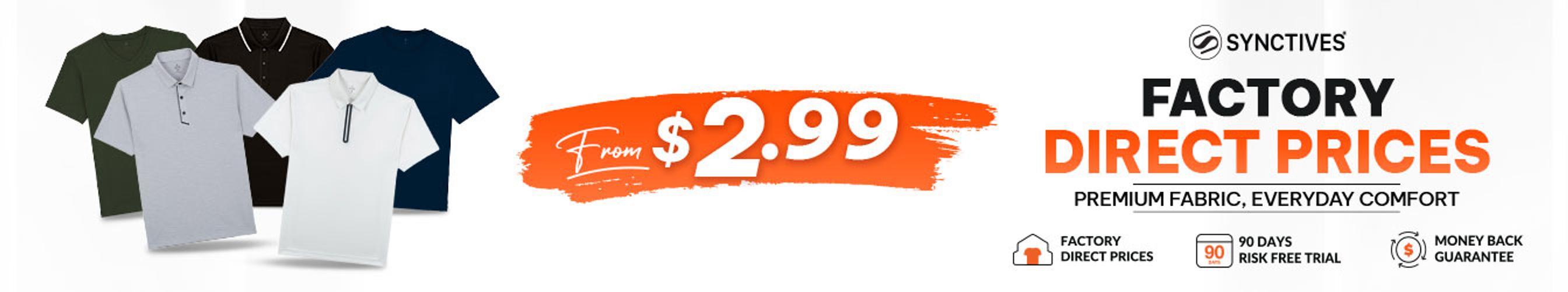 Factory Direct Prices