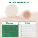 Hotosu Silicone Nipple Covers 0.02 inch Edge - Paper-thin Nipple Covers - 4inch Nude 7