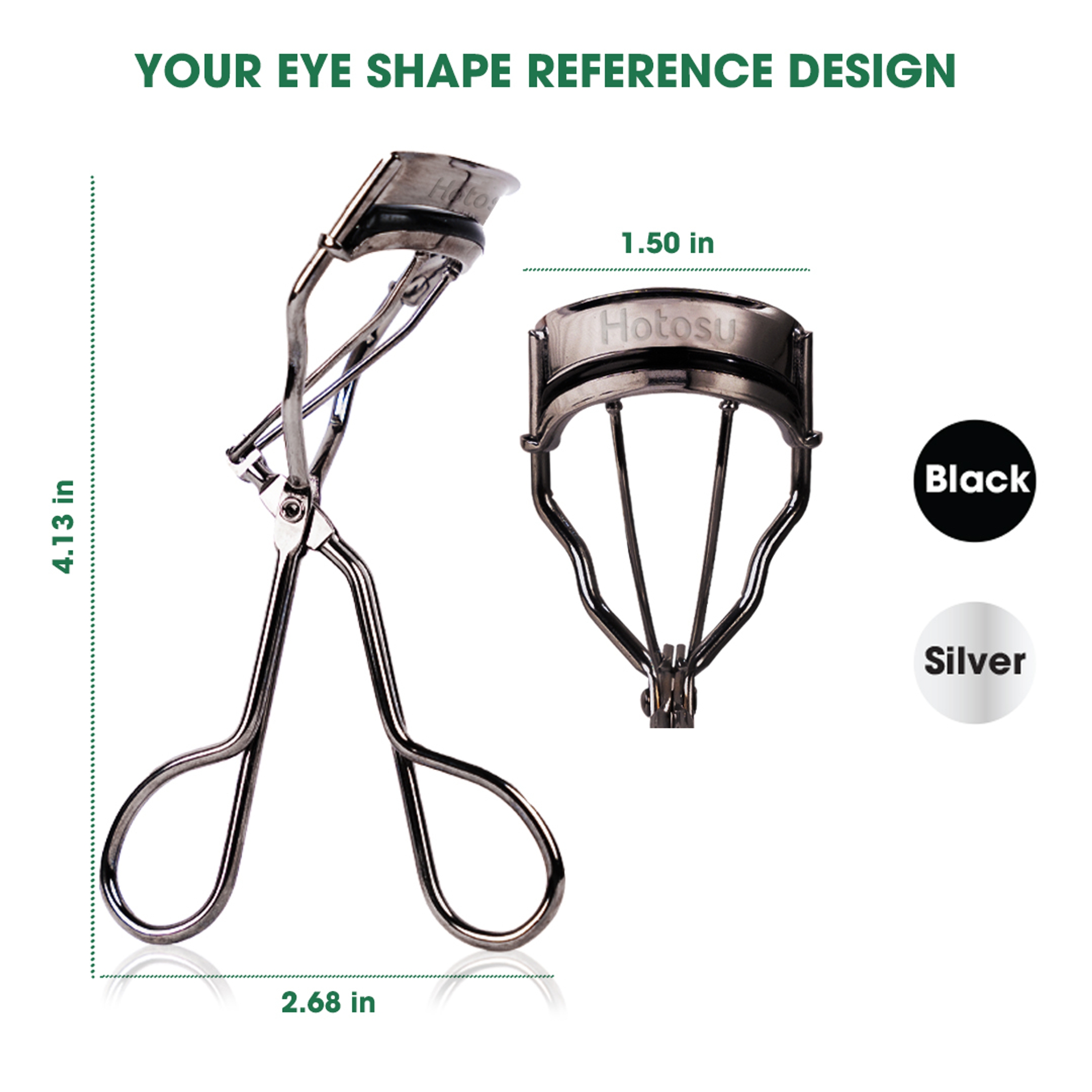 Hotosu Premium Super Curl Eyelash Curler, Black (for US) 6