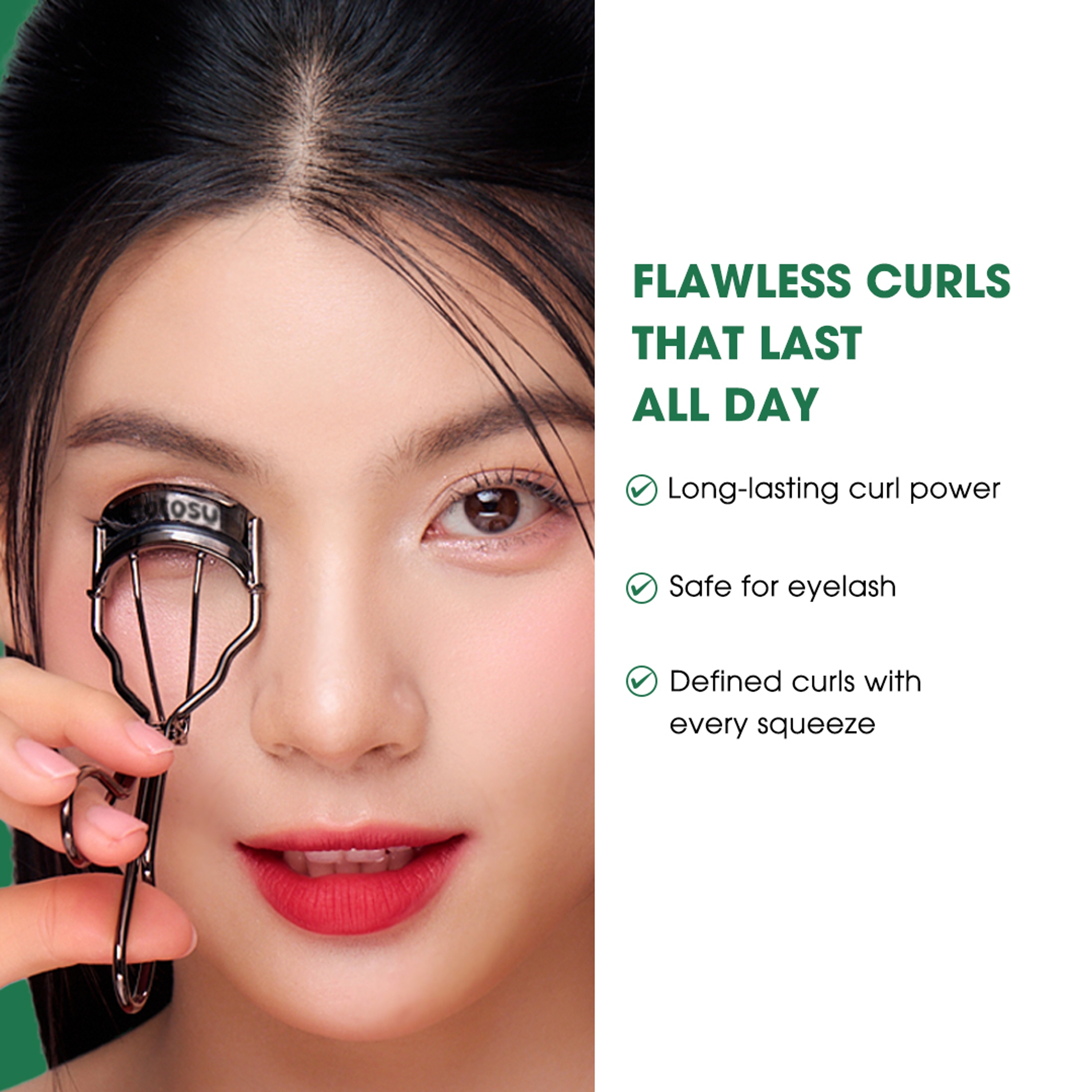 Hotosu Premium Super Curl Eyelash Curler, Black (for US) 8