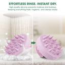 Hotosu Silicone Scalp Massager Brush for Hair Growth (Pink) 6