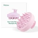 Hotosu Silicone Scalp Massager Brush for Hair Growth (Pink) 2