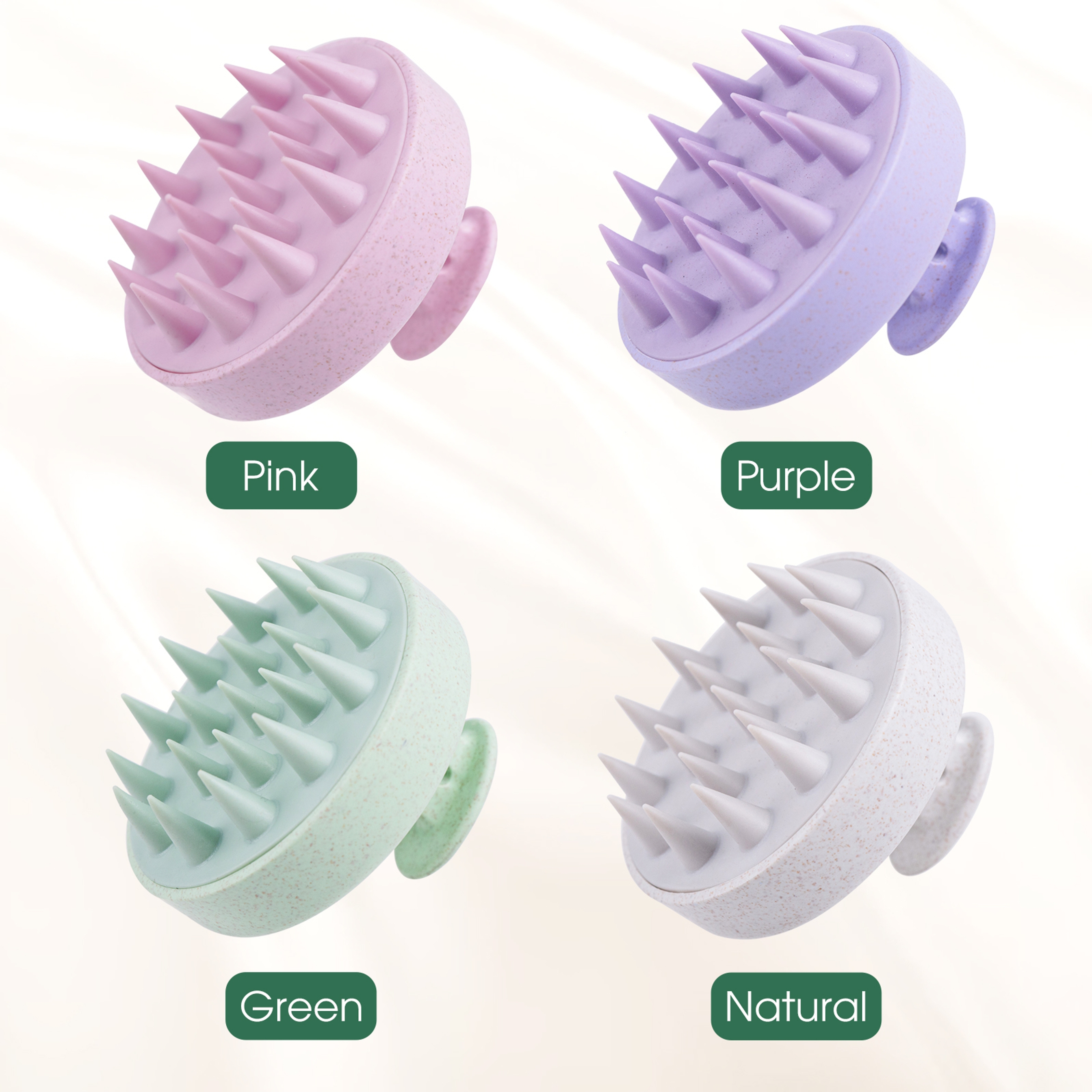 Hotosu Silicone Scalp Massager Brush for Hair Growth (Pink) 12
