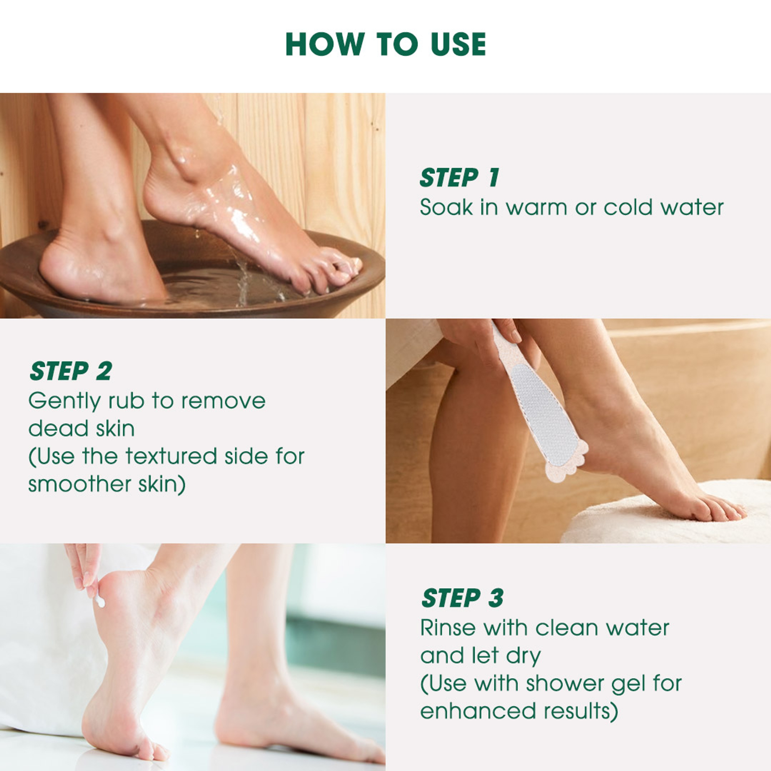 Hotosu Stainless Steel Foot File Callus Remover (Beige) 10
