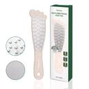 Hotosu Stainless Steel Foot File Callus Remover (Beige) 2