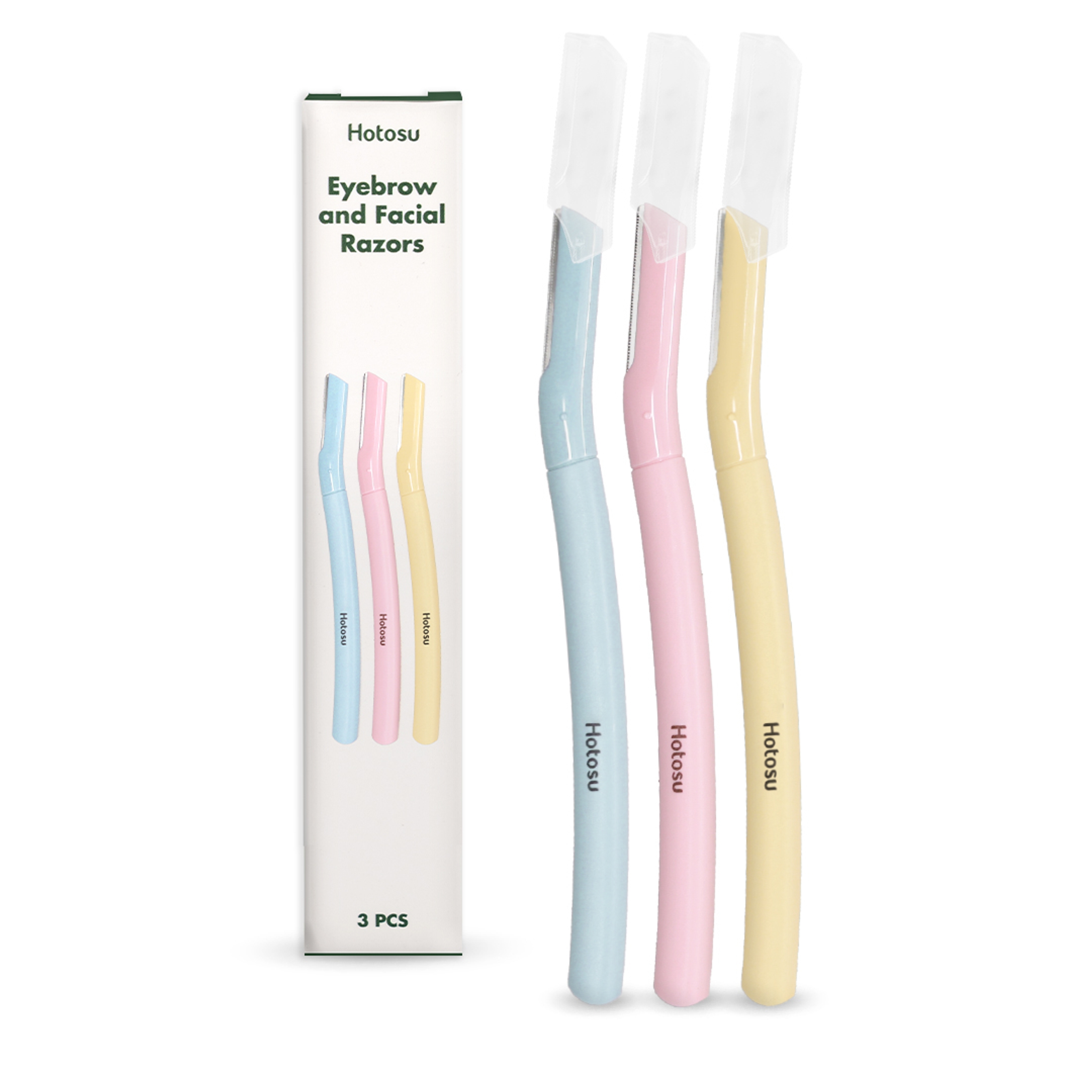 Hotosu Eyebrow Razors & Facial Razors for Women - 3pcs 2