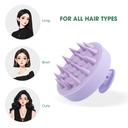 Hotosu Silicone Scalp Massager Brush for Hair Growth (Purple) 11