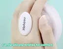 Hotosu Silicone Scalp Massager Brush for Hair Growth (White) 1