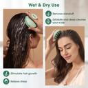 Hotosu Silicone Scalp Massager Brush for Hair Growth (Green) 9