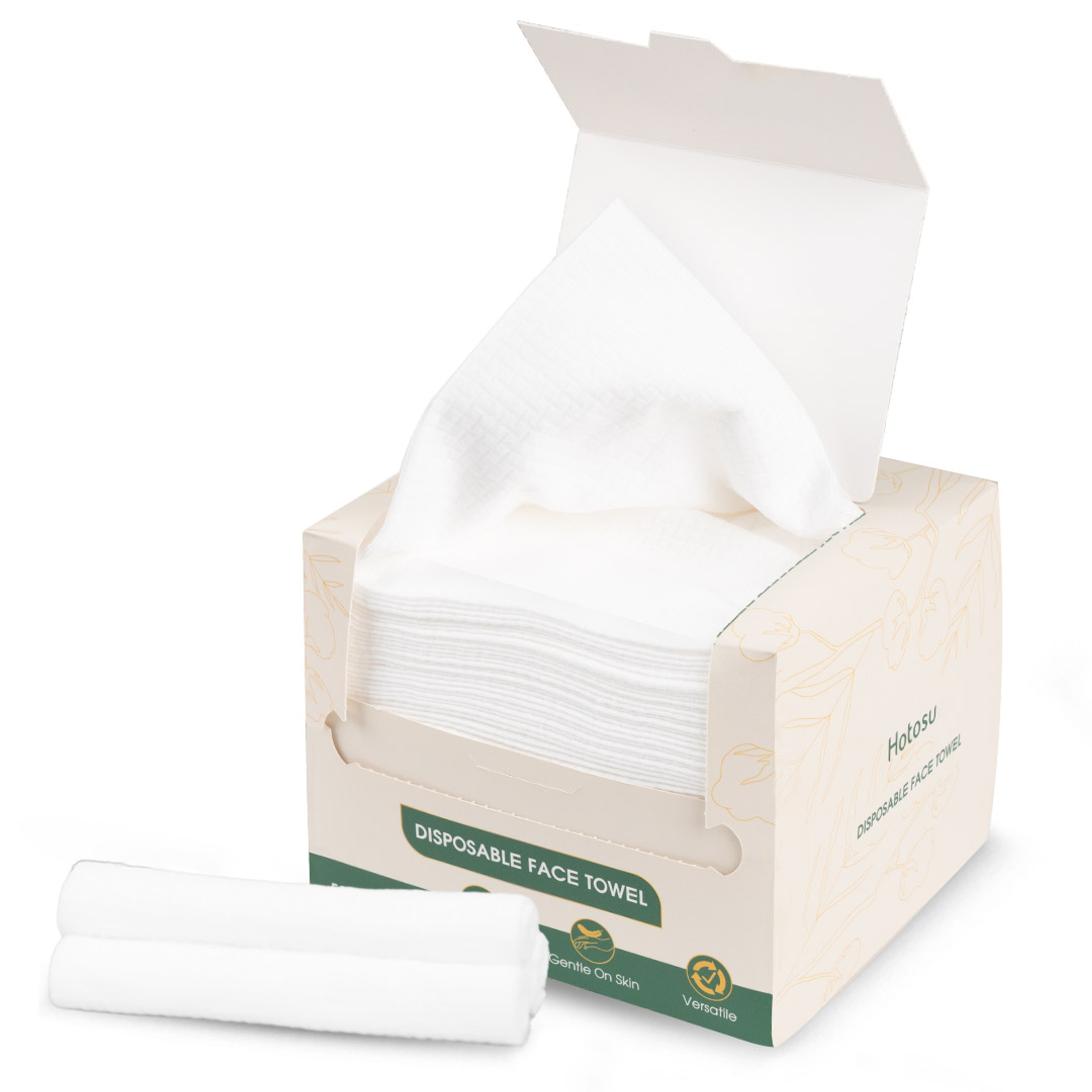 Hotosu Disposable Face Towels 10 x 12" – 50 Count 7