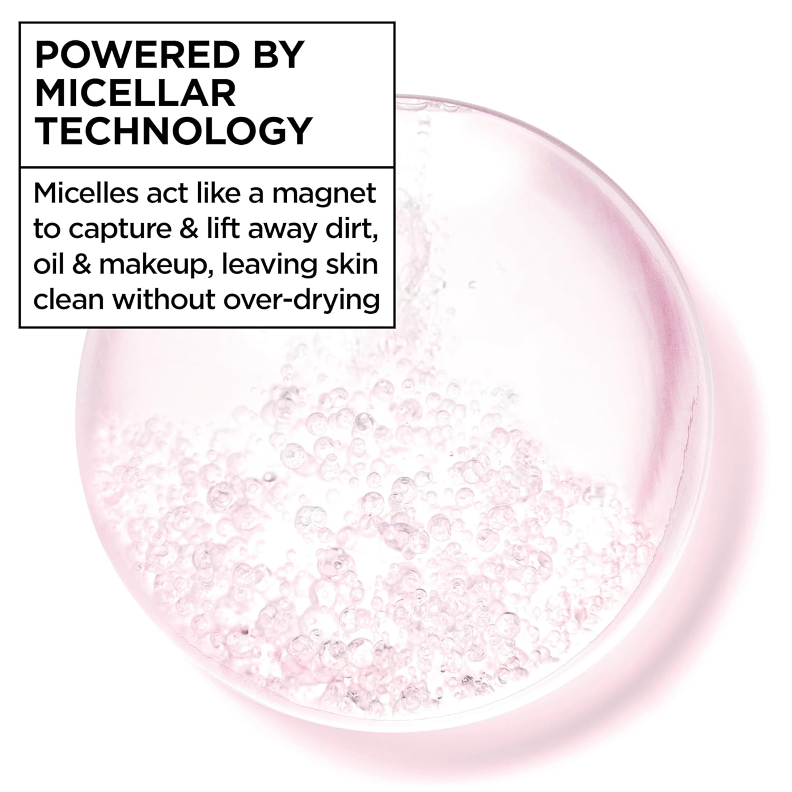 Garnier Micellar Cleansing Water All-in-1 13.5 fl.oz - Hydrating Facial Cleanser & Makeup Remover for Sensitive Skin 3