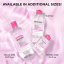 Garnier Micellar Cleansing Water All-in-1 13.5 fl.oz - Hydrating Facial Cleanser & Makeup Remover for Sensitive Skin 10