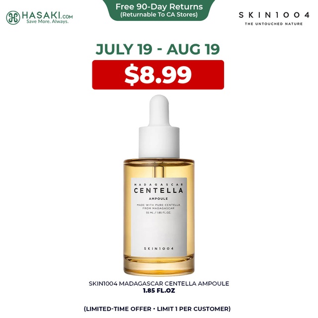 Skin1004 Madagascar Centella Ampoule 1.85 fl.oz - Korean Face Serum for Hydrating & Soothing Care — Out of stock
