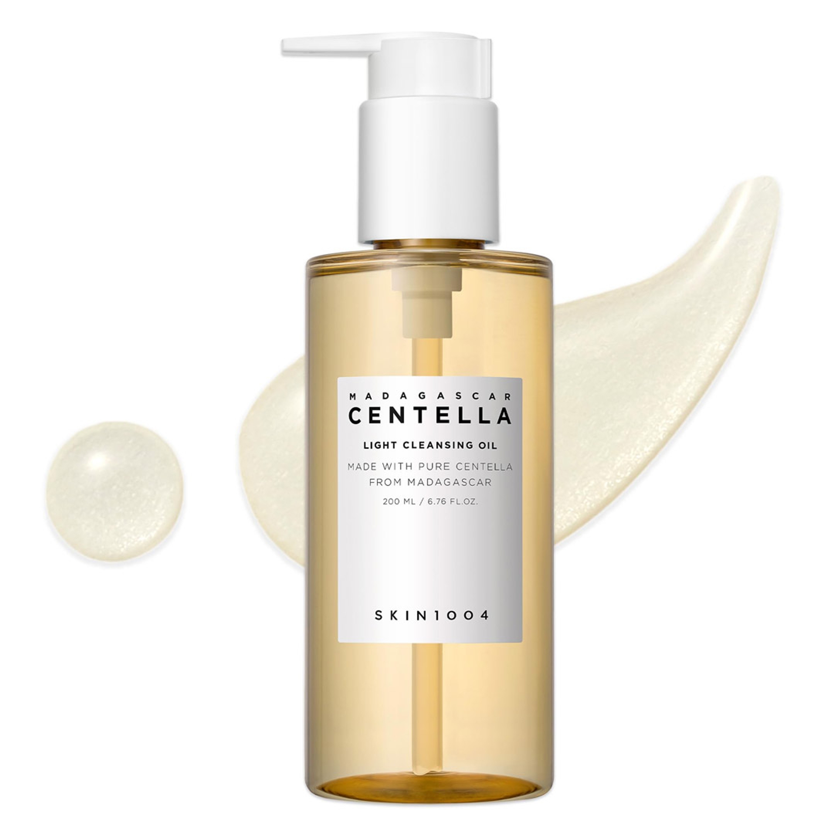 Skin1004 Madagascar Centella Light Cleansing Oil 6.76 fl.oz - Gentle Oil Cleanser for Face 2