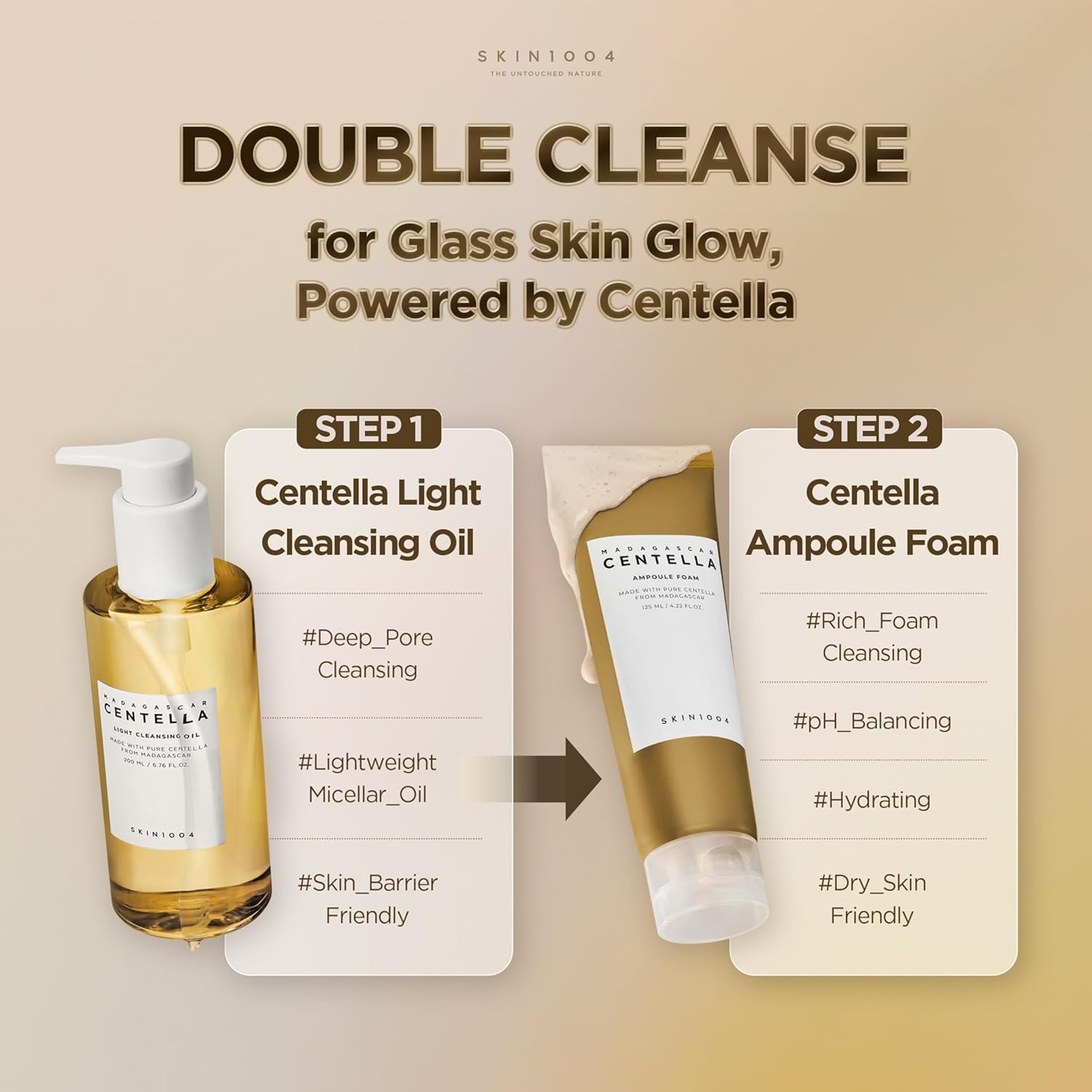 Skin1004 Madagascar Centella Light Cleansing Oil 6.76 fl.oz - Gentle Oil Cleanser for Face 9