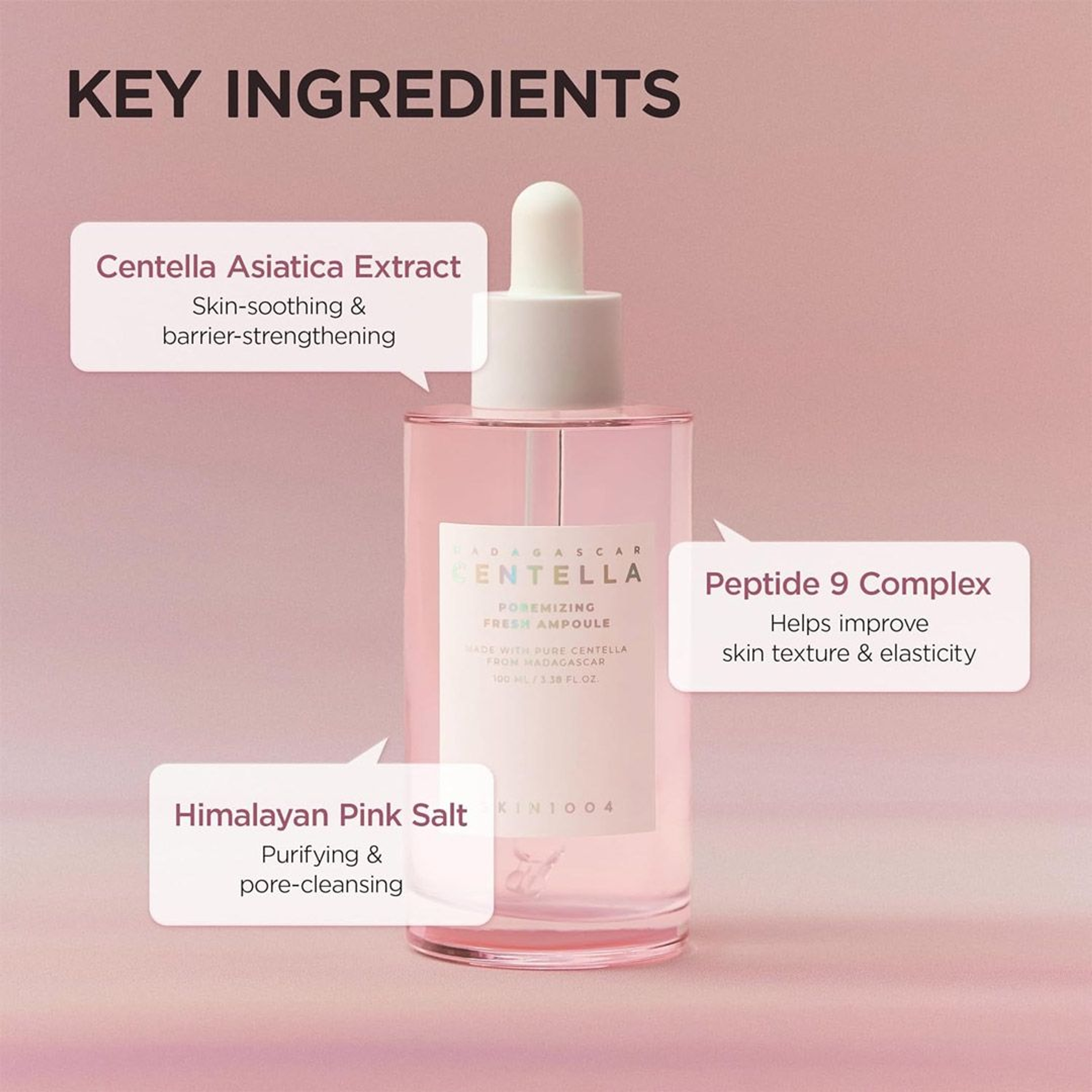 Skin1004 Madagascar Centella Poremizing Fresh Ampoule - Soothing Hydration for Oily Combination Skin 3.38 fl.oz 2