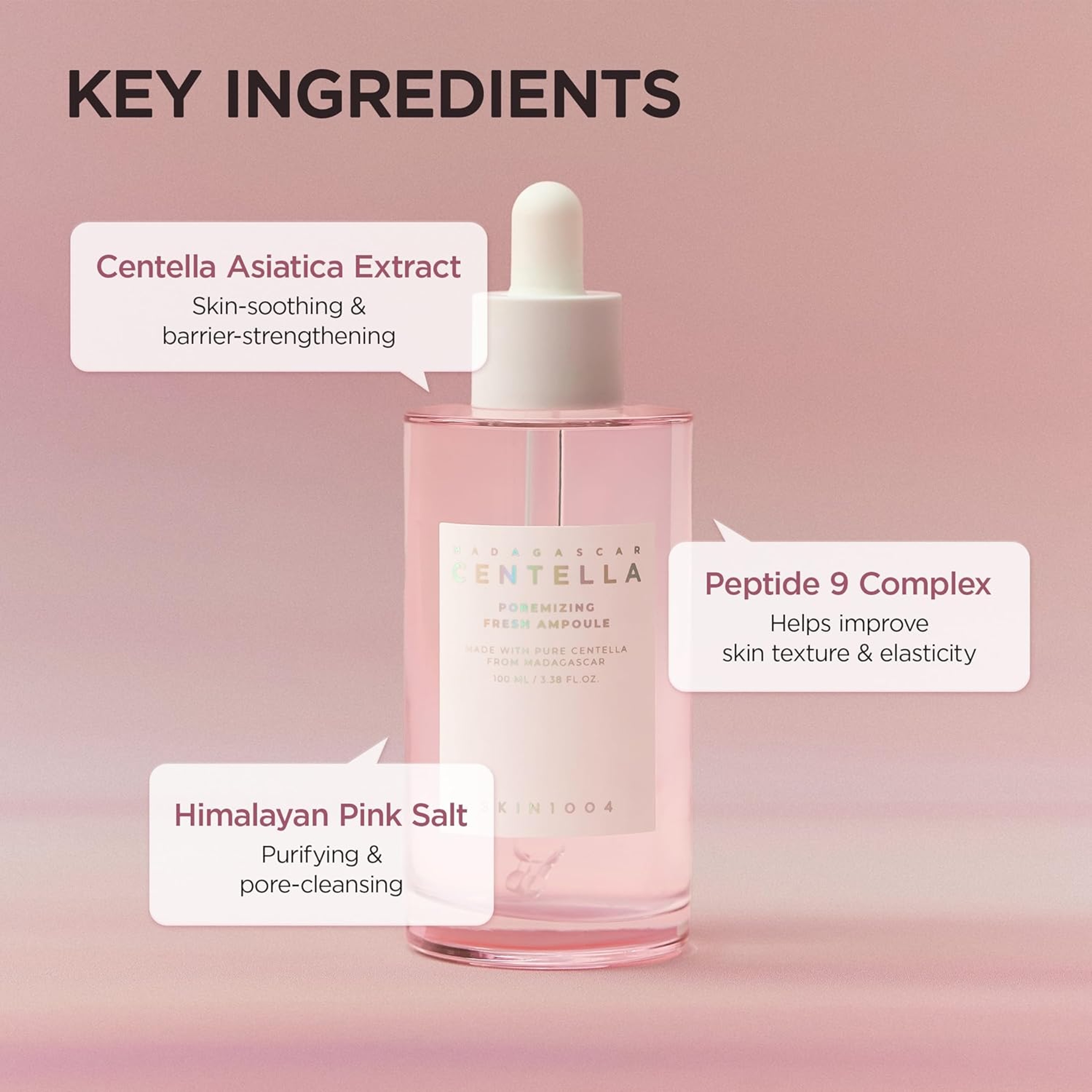 Skin1004 Madagascar Centella Poremizing Fresh Ampoule - Soothing Hydration for Oily Combination Skin 3.38 fl.oz 11