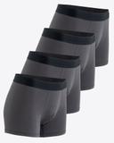 [Bamboo Cotton] Synctives Men’s Trunk Fit Underwear 4-Pack 1