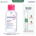 Bioderma Sensibio H2O Micellar Water 16.9 fl.oz with Pump Top - Face Cleanser for Sensitive Skin 1