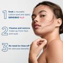 Bioderma Sensibio H2O Micellar Water 16.9 fl.oz with Pump Top - Face Cleanser for Sensitive Skin 6