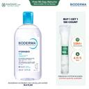 Bioderma Hydrabio H2O Micellar Water 16.9 fl.oz - Micellar Cleansing Water for Dehydrated Sensitive Skin 1