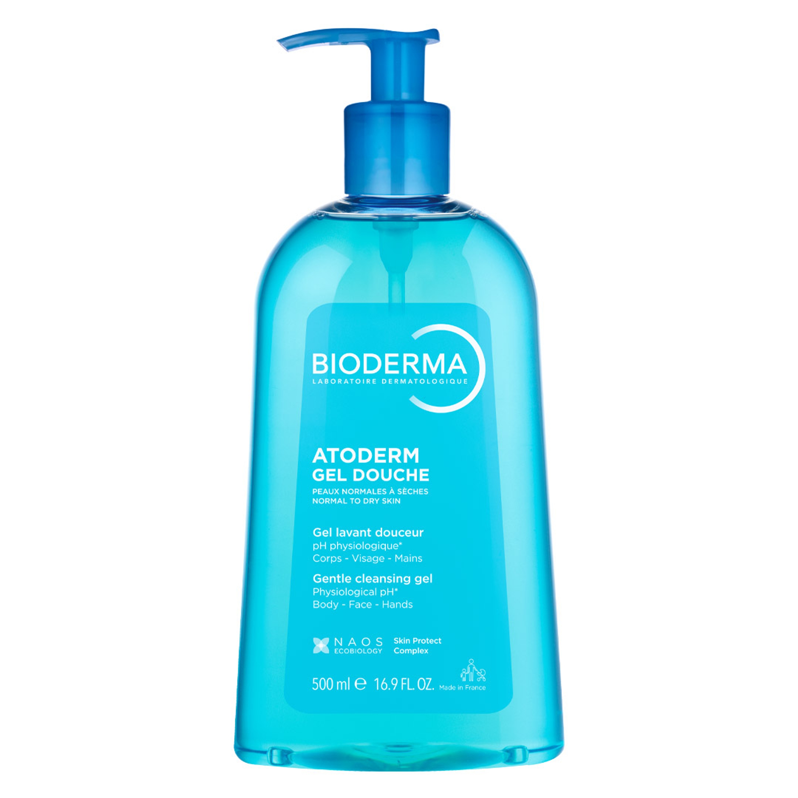 Bioderma Atoderm Hydrating Shower Gel 16.9 fl.oz - Body Wash for Normal to Dry Sensitive Skin 2