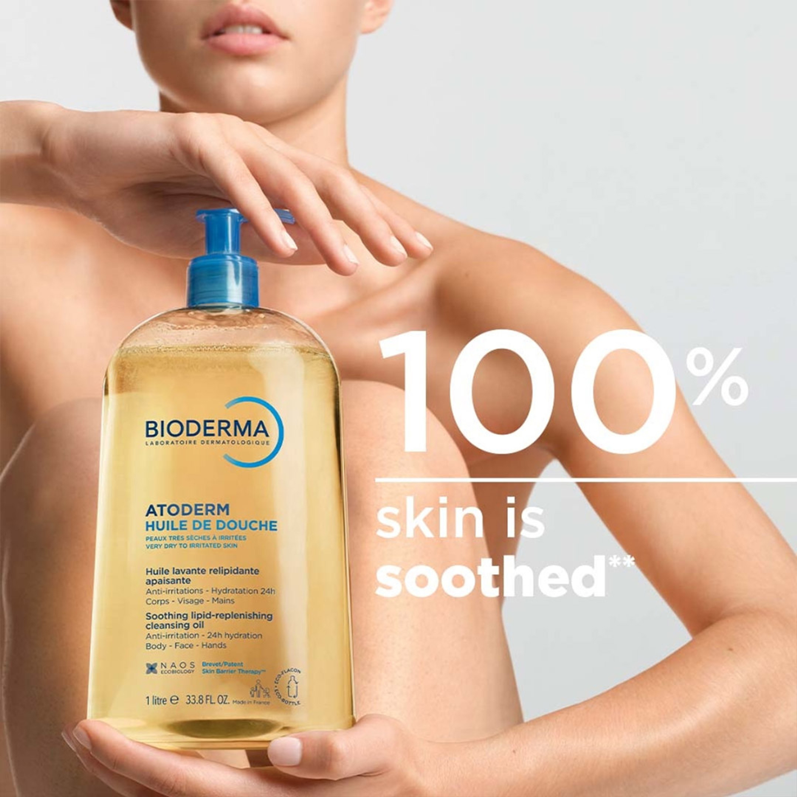 Bioderma Atoderm Shower Oil 3.3 fl.oz - Nourishing Cleansing Oil For Dry to Atopic Sensitive Skin 6
