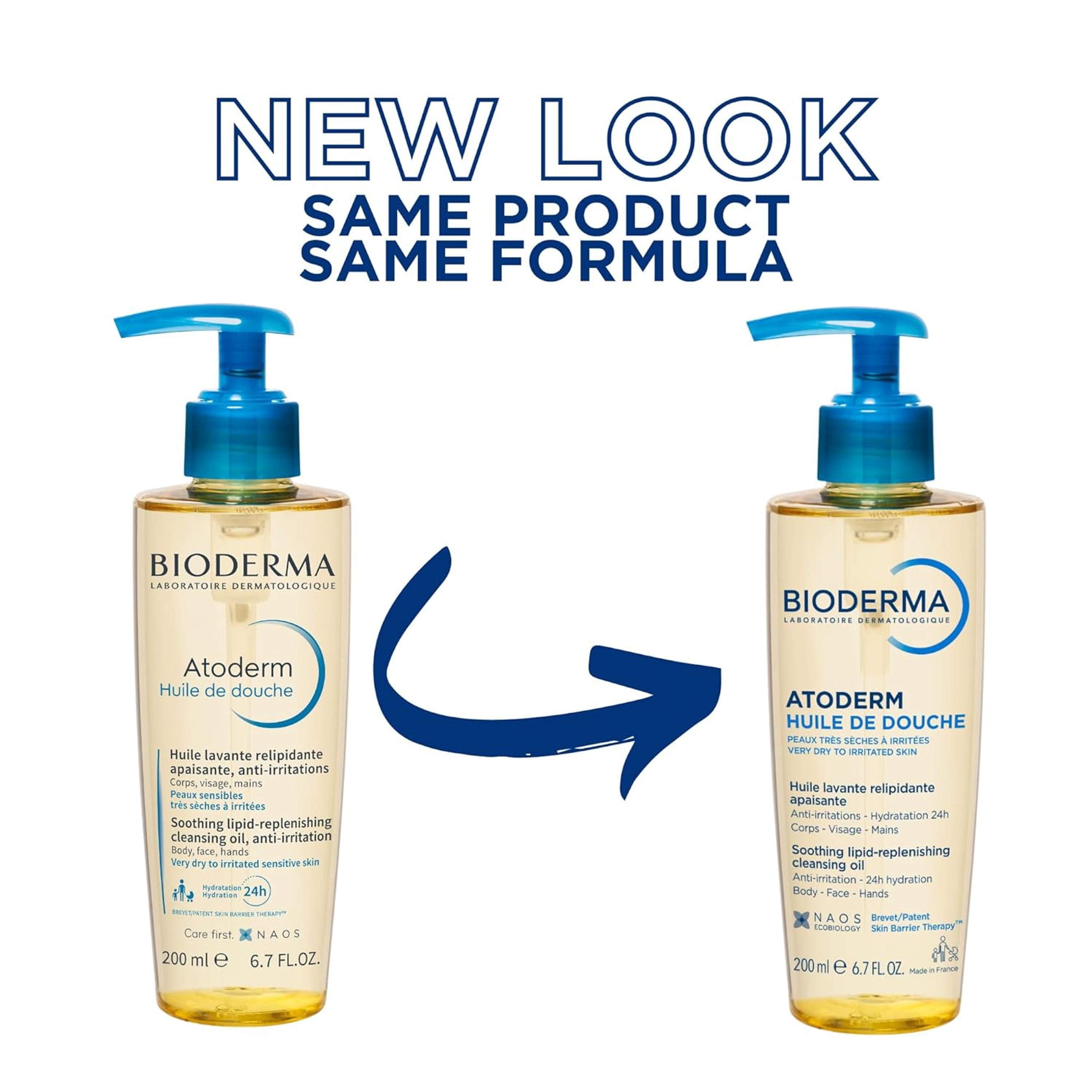 Bioderma Atoderm Shower Oil 6.7 fl.oz - Nourishing Cleansing Oil For Dry to Atopic Sensitive Skin 3