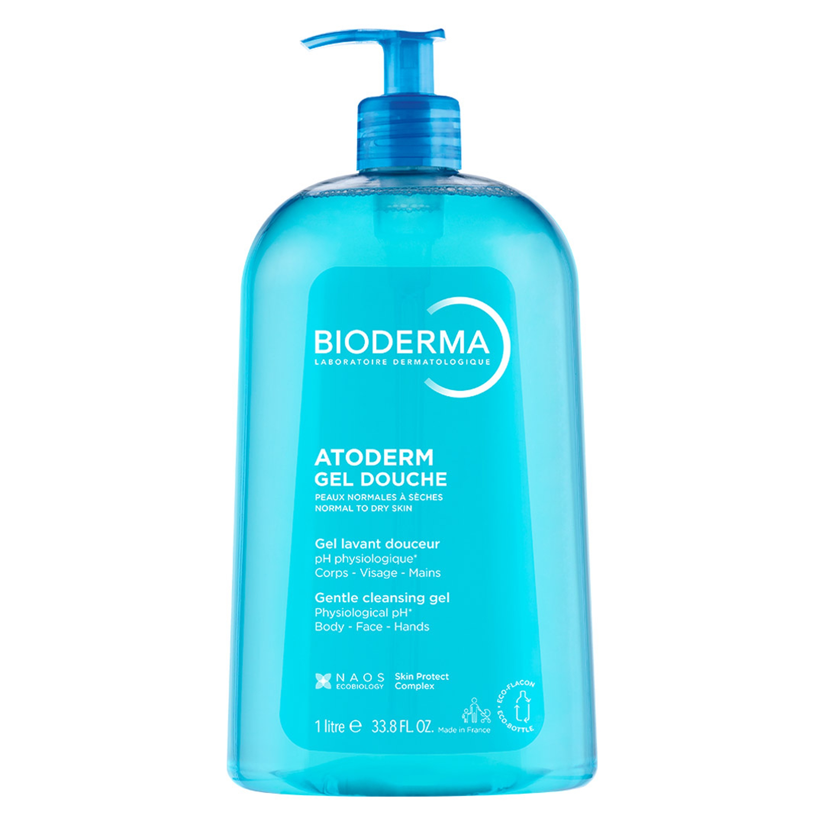 Bioderma Atoderm Hydrating Shower Gel 33.8 fl.oz - Body Wash for Normal to Dry Sensitive Skin 2