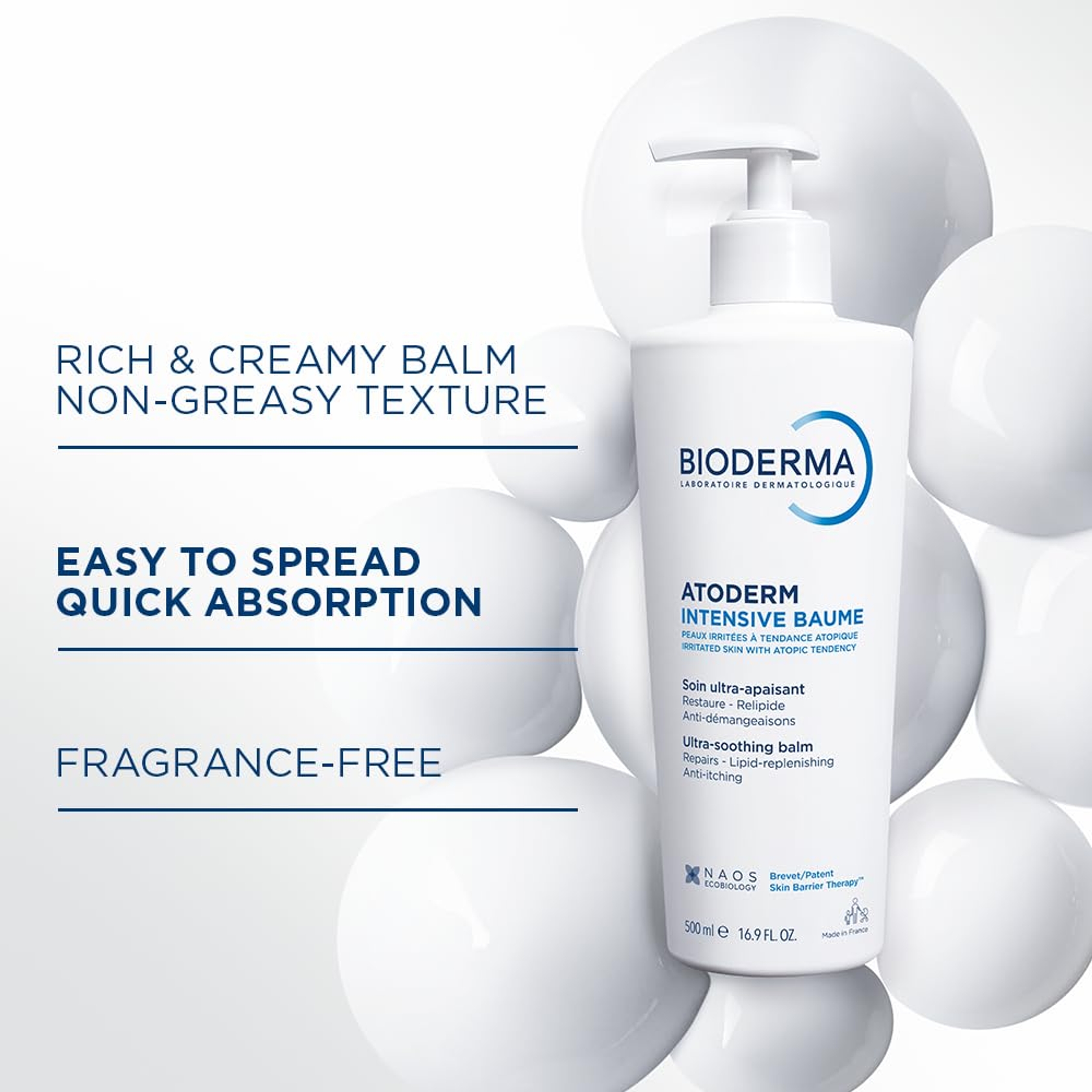 Bioderma Atoderm Intensive Balm 16.9 fl.oz - Hydrating Balm for Dry to Atopic Sensitive Skin 7