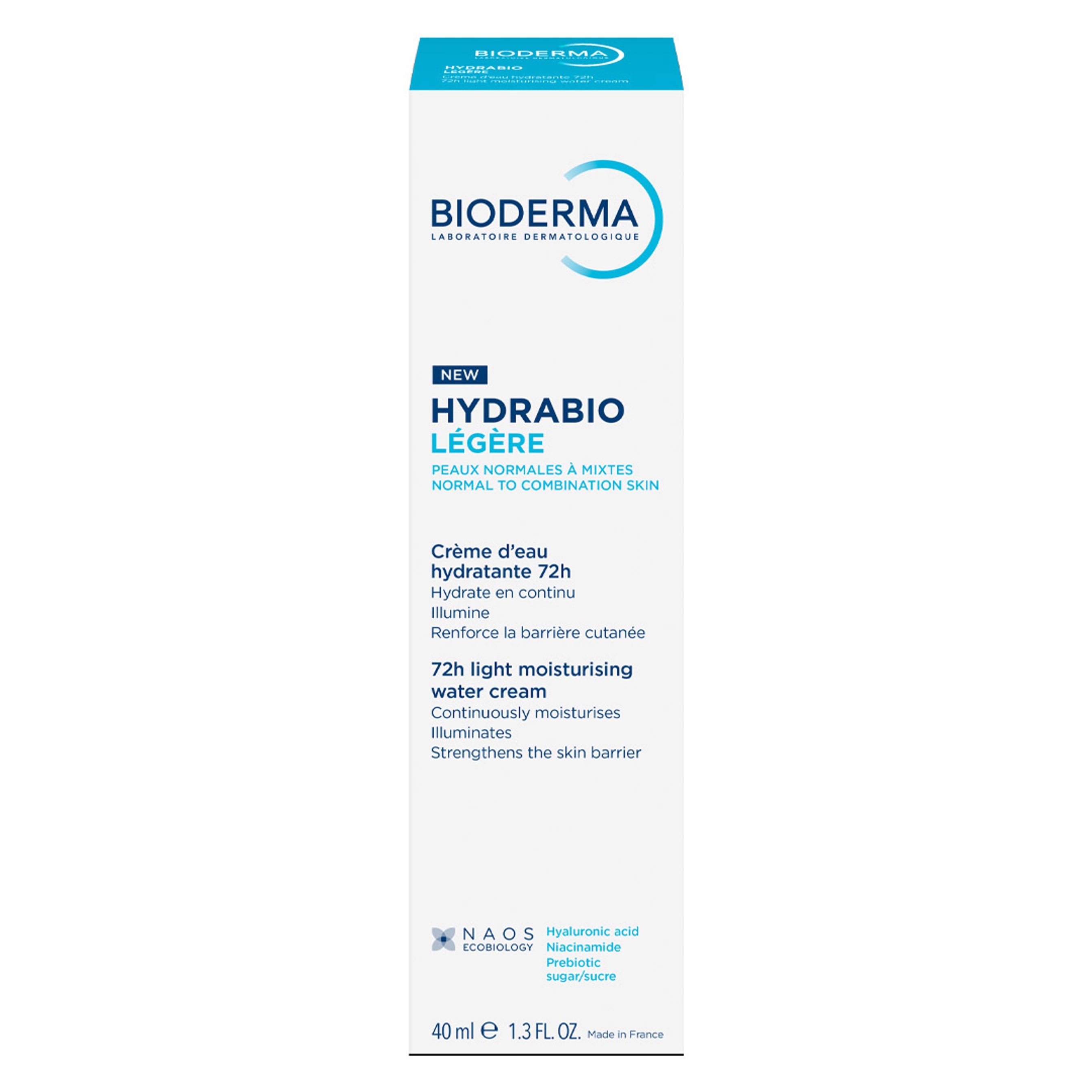 Bioderma Hydrabio Face Cream 1.3 fl.oz - Lightweight Face Moisturizer for Normal to Combination Sensitive Skin 10