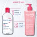 Bioderma Sensibio H2O Micellar Water 8.4 fl.oz - Face Cleanser for Sensitive Skin 8