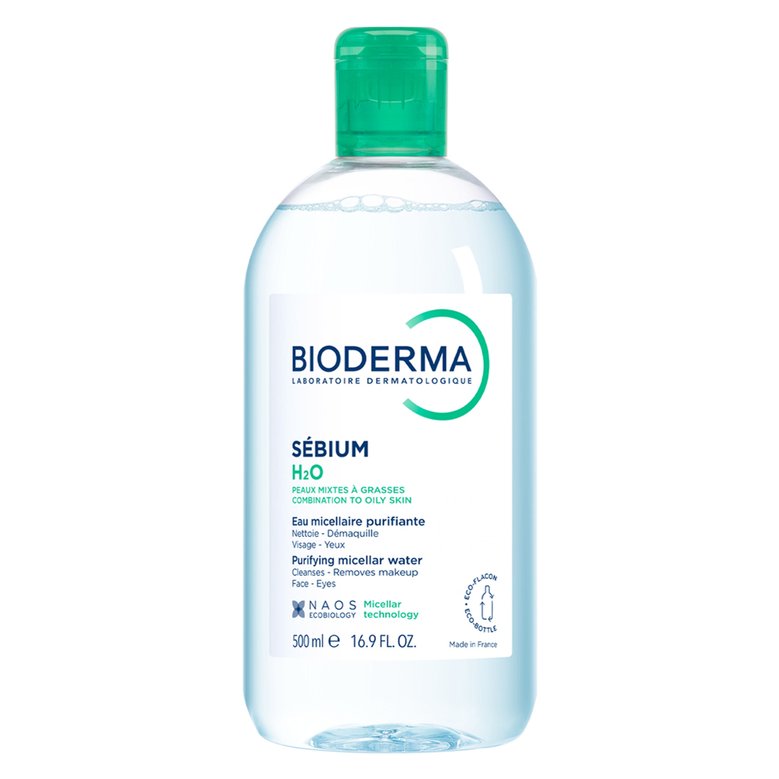 Bioderma Sébium H2O 16.9 fl.oz - Face Cleanser for Combination to Oily Skin 2