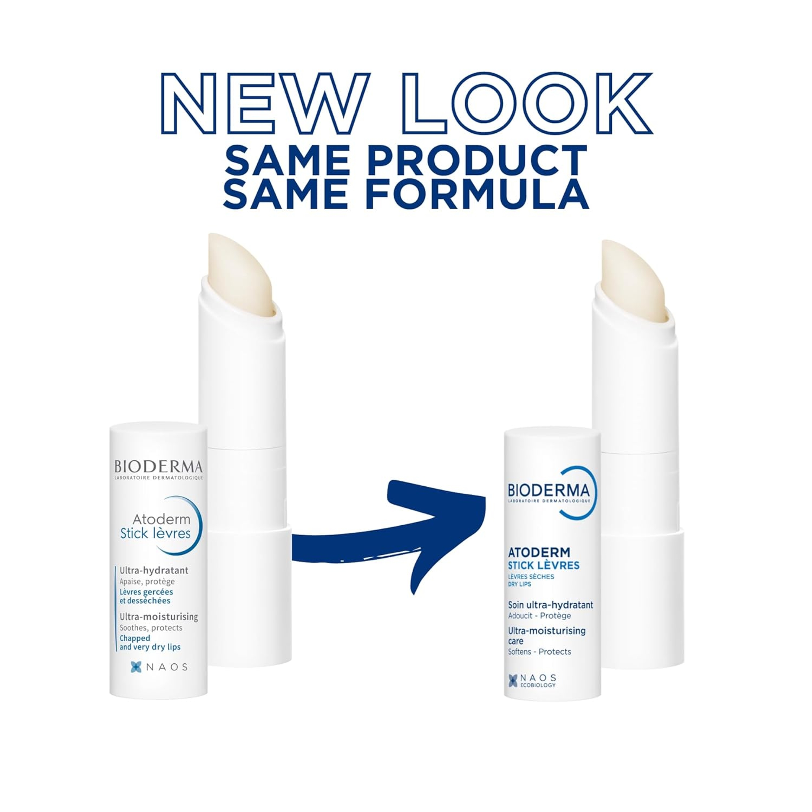 Bioderma Atoderm Lip Stick 0.14 fl.oz - Hydrating, Soothing and Renewing Lip Stick for Dry Lips 3