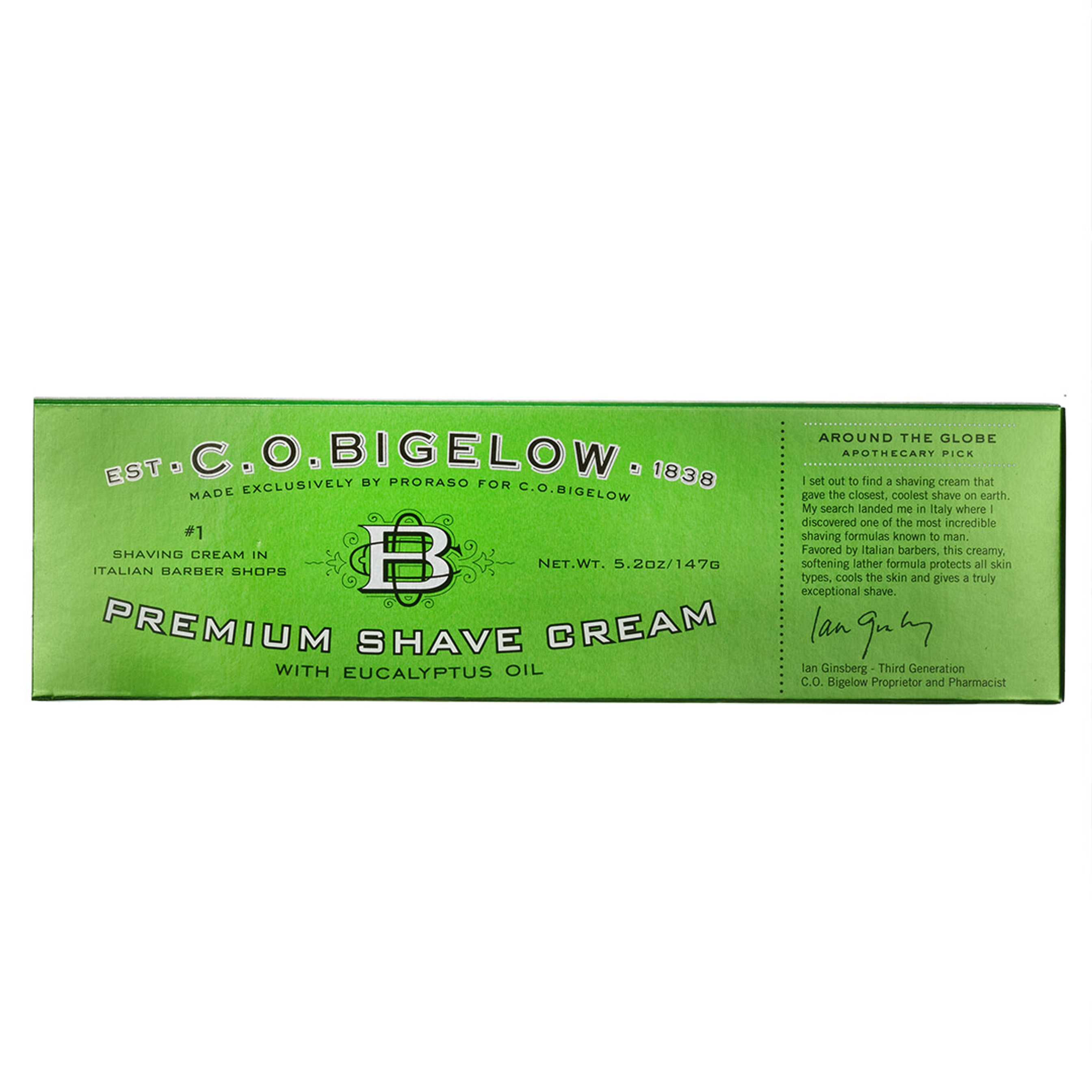 C.O. Bigelow Premium Shave Cream 5.2 fl.oz 5