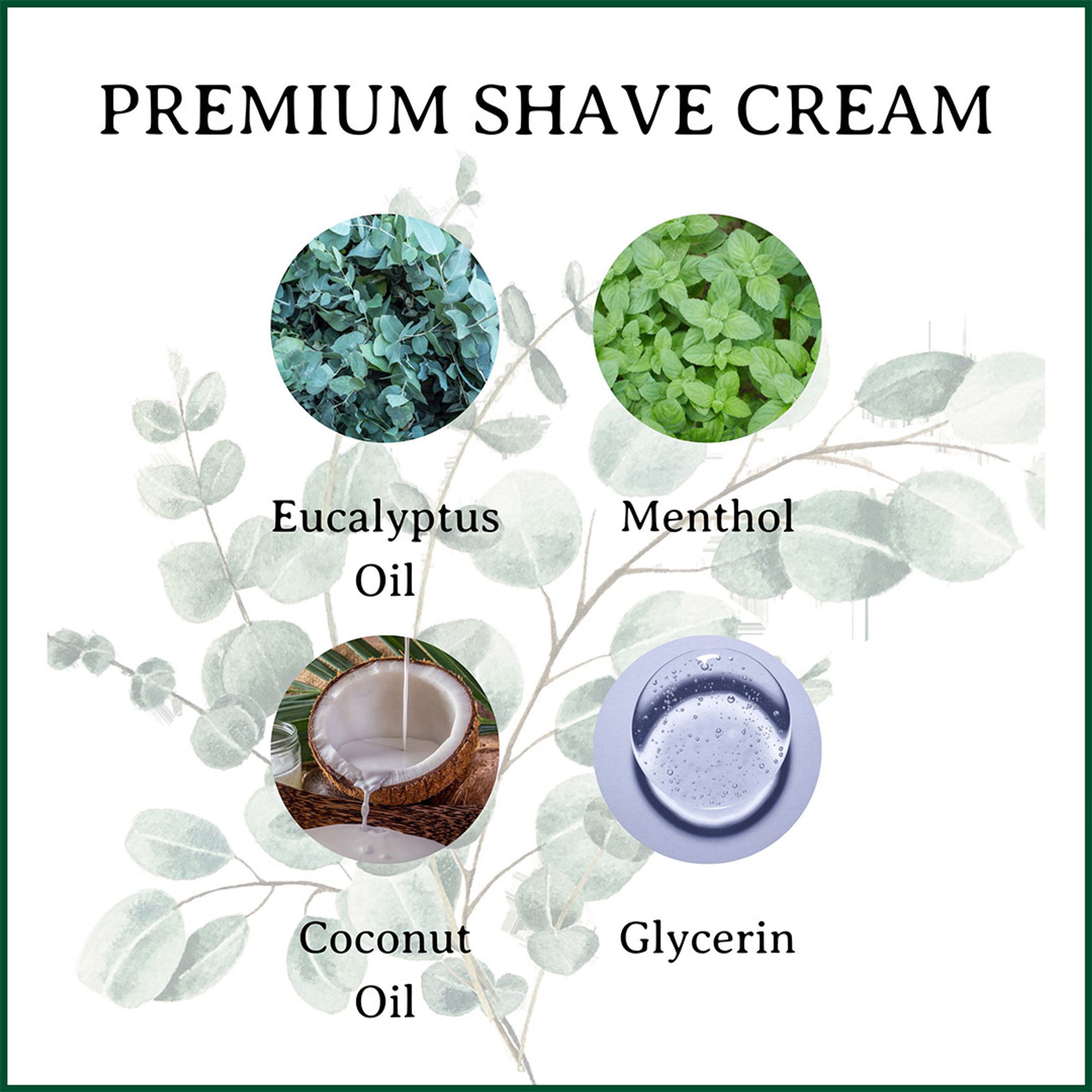 C.O. Bigelow Premium Shave Cream 5.2 fl.oz 2