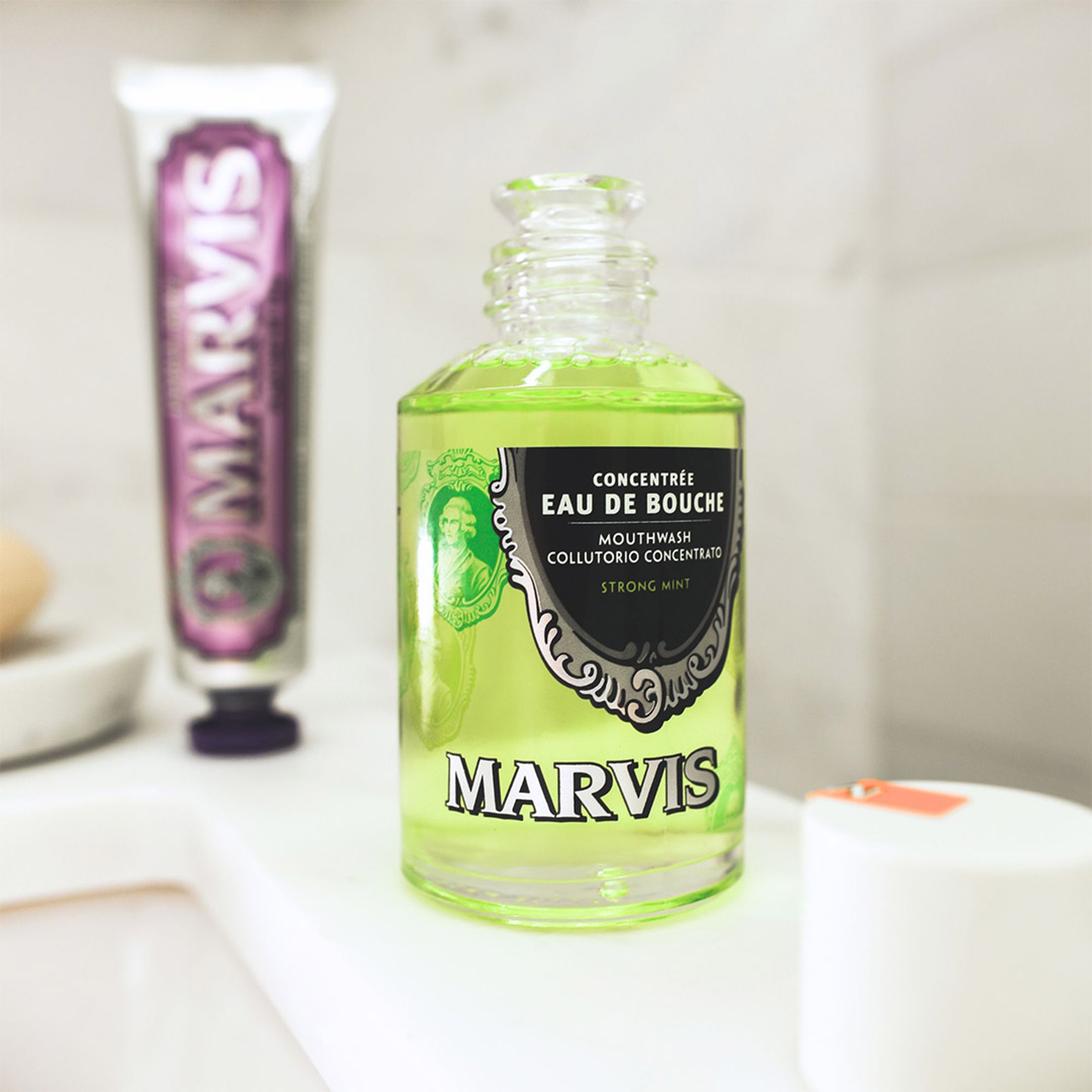 Marvis Strong Mint Mouthwash Concentrate 4.1 fl.oz 4