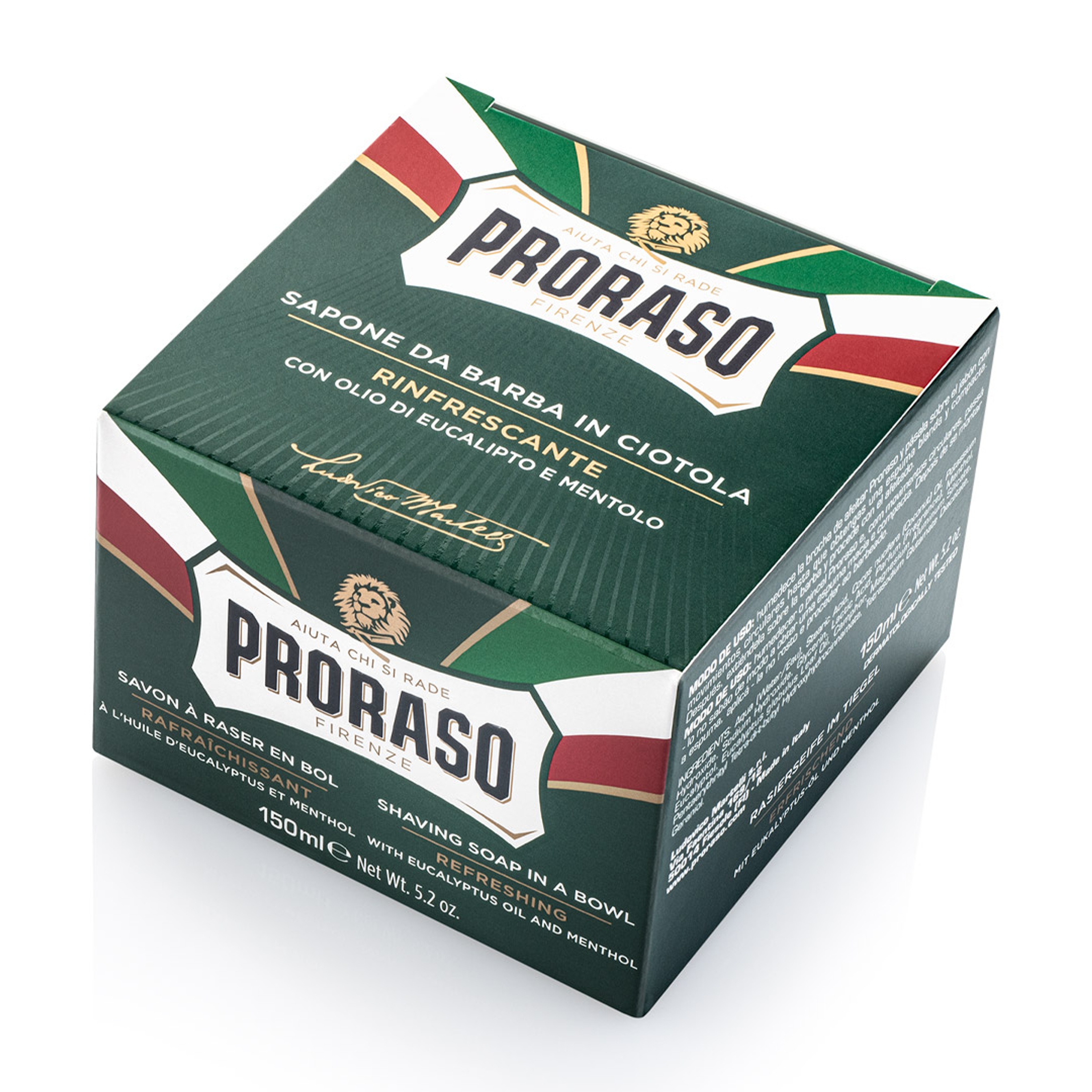 Proraso Shave Soap Jar Refreshing 5.2 fl.oz 5