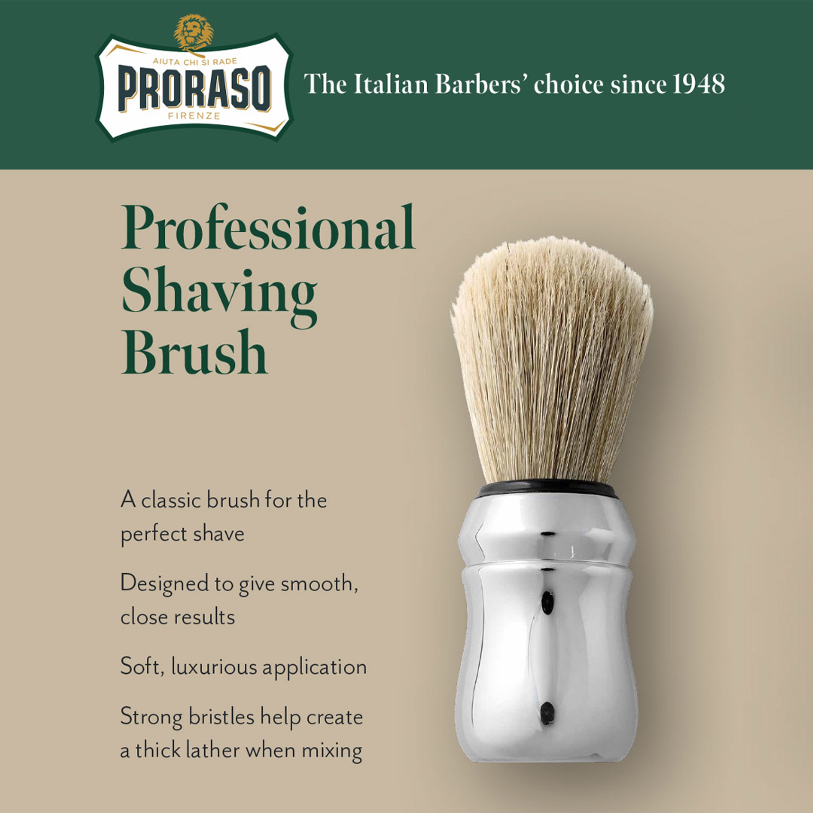 Proraso Professional Shave Brush 2