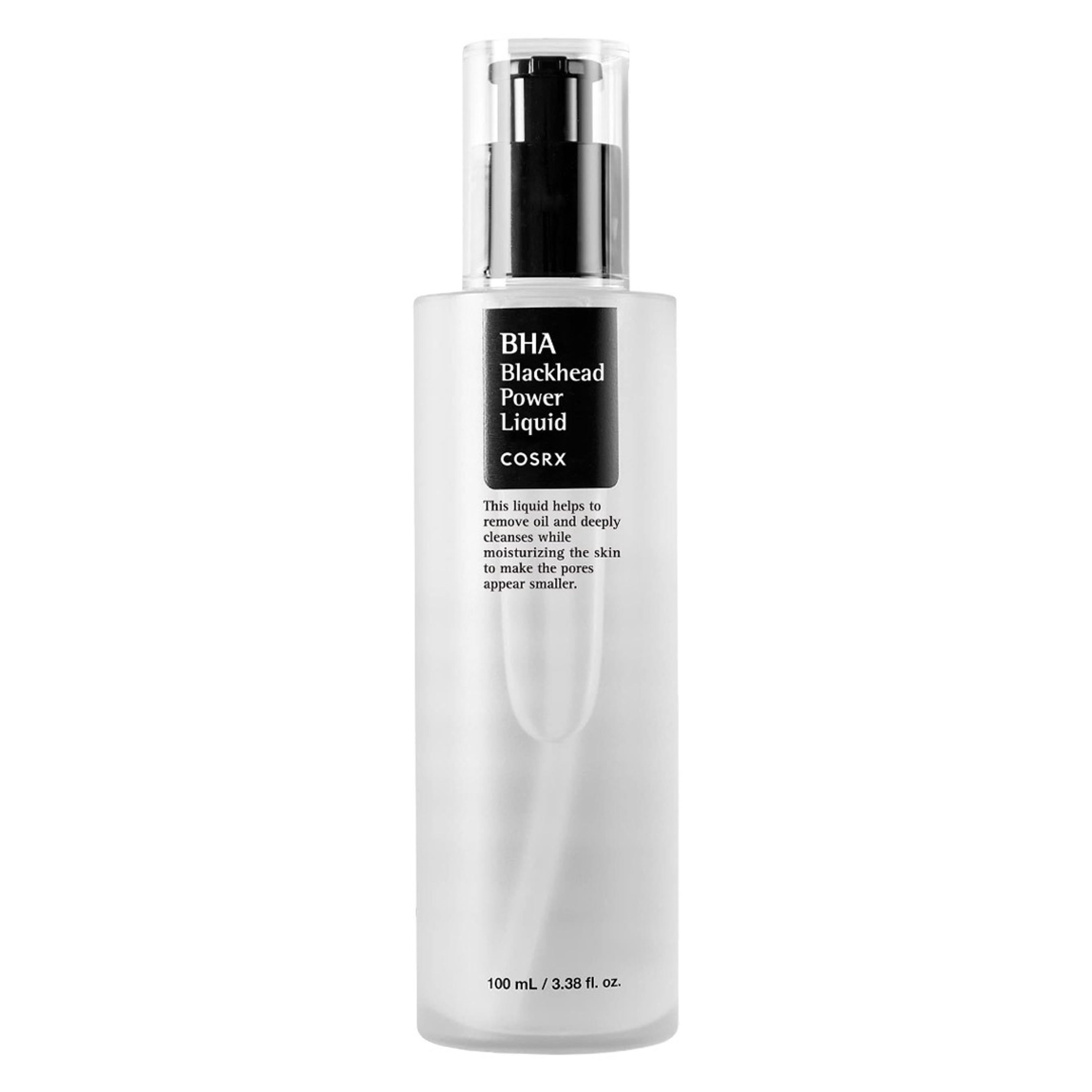 Cosrx Niacinamide 2% + BHA 4% Blackhead Exfoliant Toner 3.38 fl.oz - Blackhead Remover, Pore Minimizer for Enlarged Pores 1