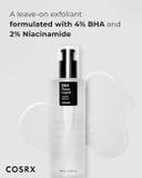 Cosrx Niacinamide 2% + BHA 4% Blackhead Exfoliant Toner 3.38 fl.oz - Blackhead Remover, Pore Minimizer for Enlarged Pores 2