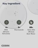 Cosrx Niacinamide 2% + BHA 4% Blackhead Exfoliant Toner 3.38 fl.oz - Blackhead Remover, Pore Minimizer for Enlarged Pores 4