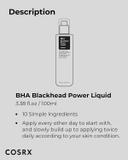 Cosrx Niacinamide 2% + BHA 4% Blackhead Exfoliant Toner 3.38 fl.oz - Blackhead Remover, Pore Minimizer for Enlarged Pores 7