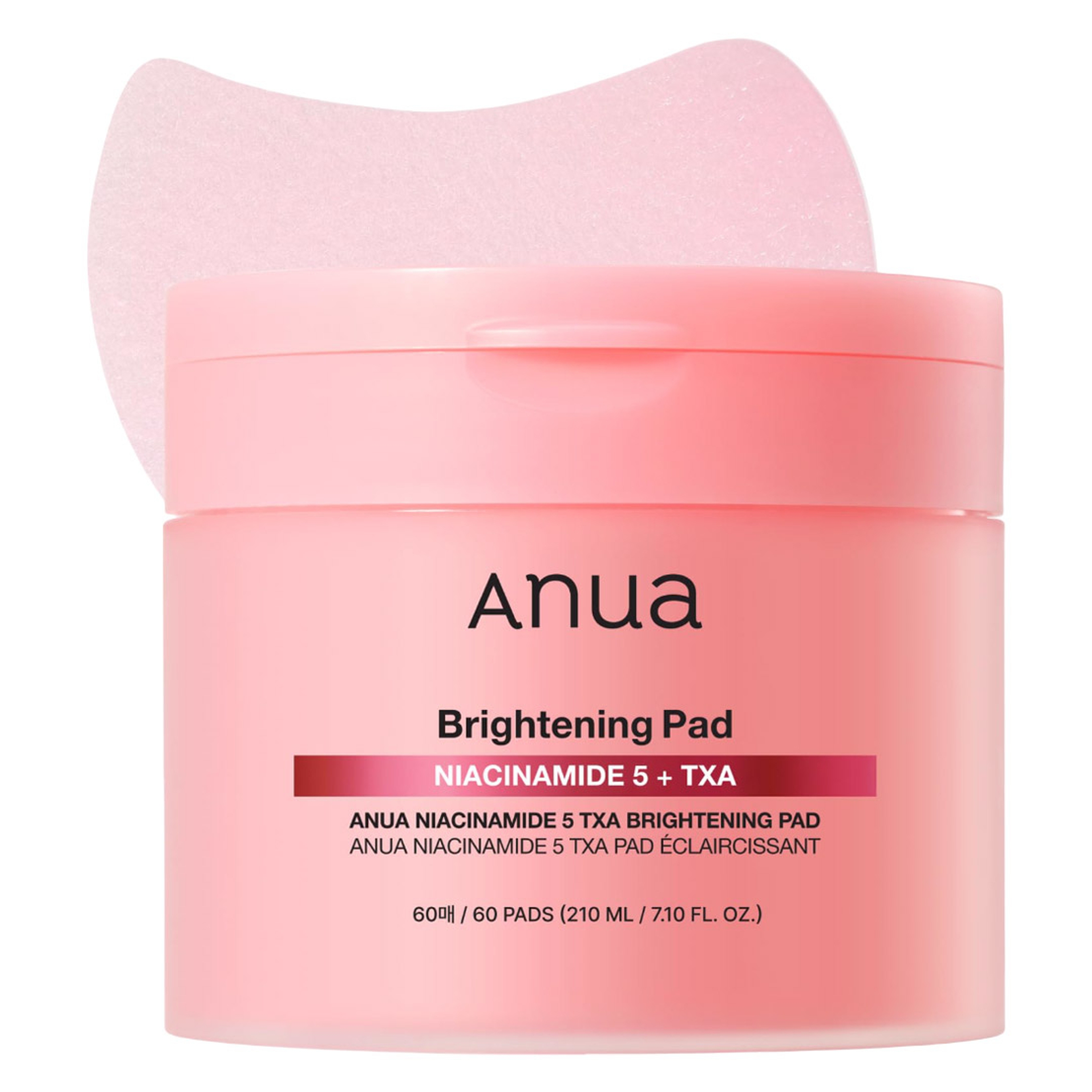 Anua Niacinamide 5 TXA Toner Pads 60 Count - Under Eye Brightener with TXA & Peptides 1