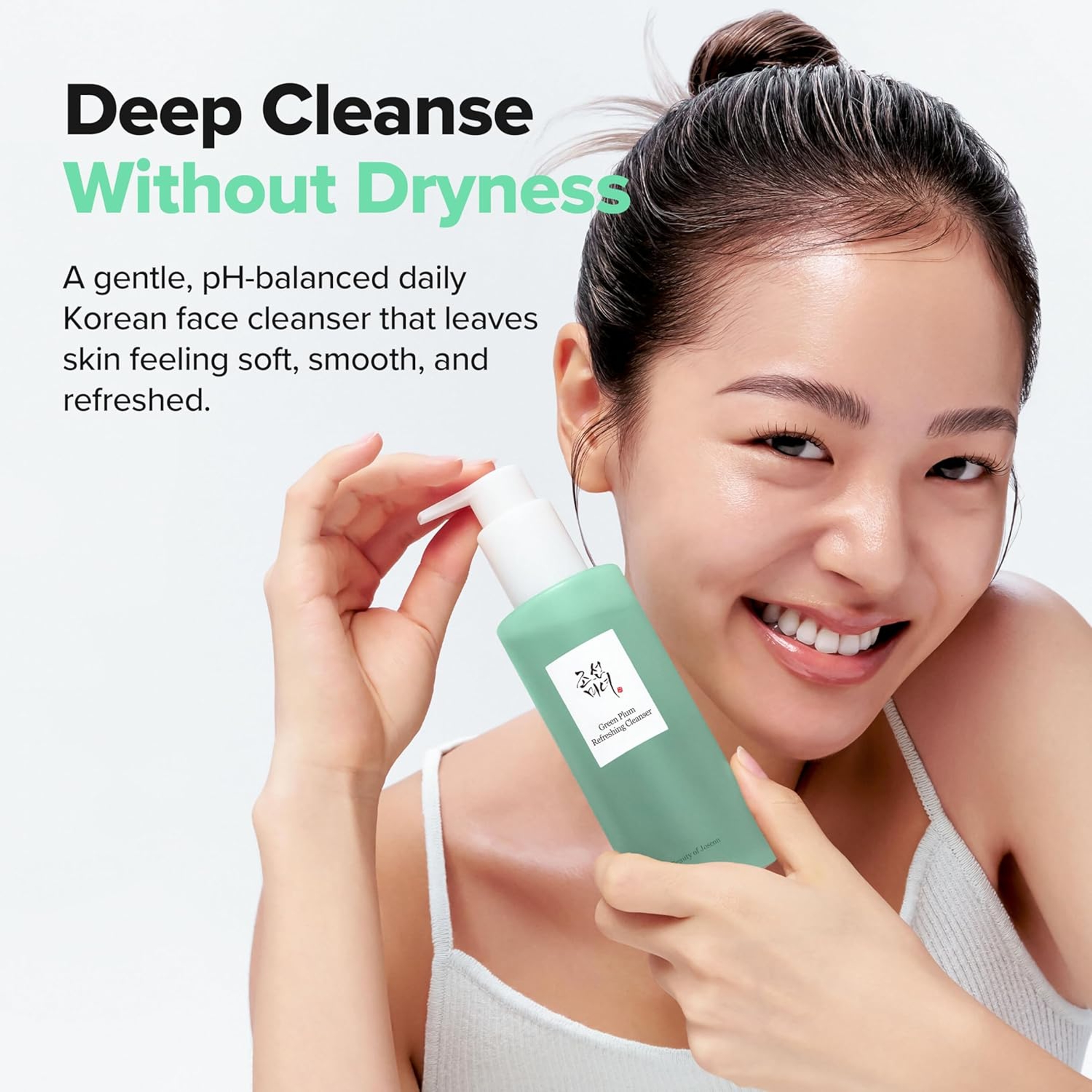 Beauty Of Joseon Green Plum Refreshing Cleanser 3.38 fl.oz - Gel Type Deep Pore Cleansing Face Wash for All Skin Types 3