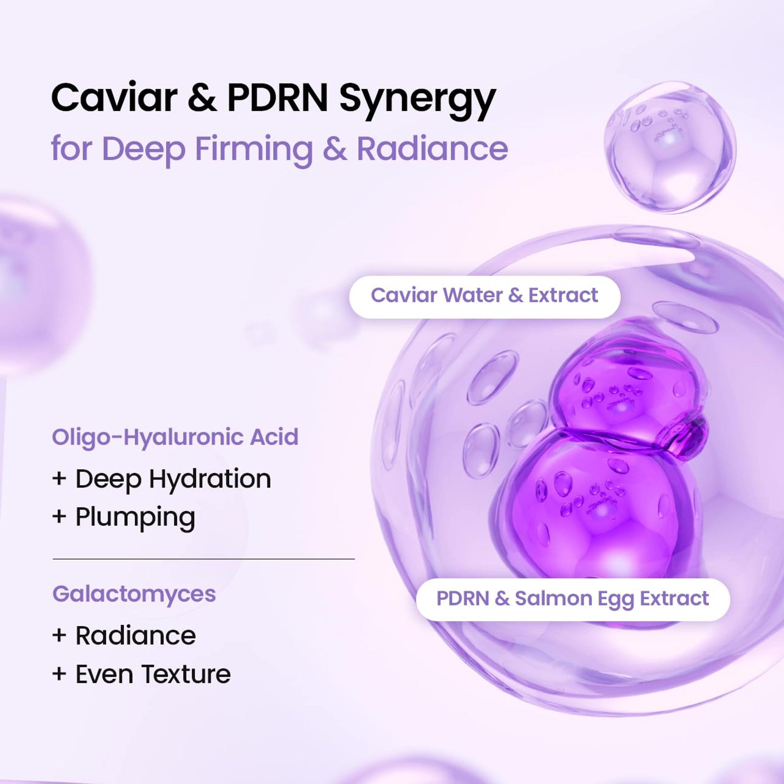 Biodance Rejuvenating Caviar PDRN Real Deep Mask 1.19 oz (Pack of 4) - Overnight Hydrogel Face Mask 4