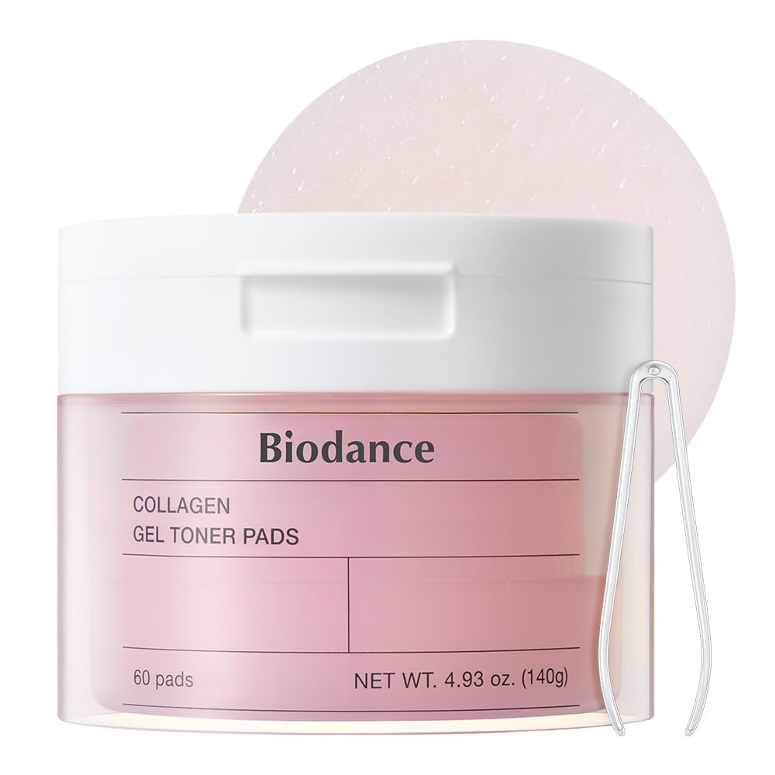 Biodance Collagen Gel Toner Pads 60 Count - Plumping Toner Pads for Sensitive Skin 2
