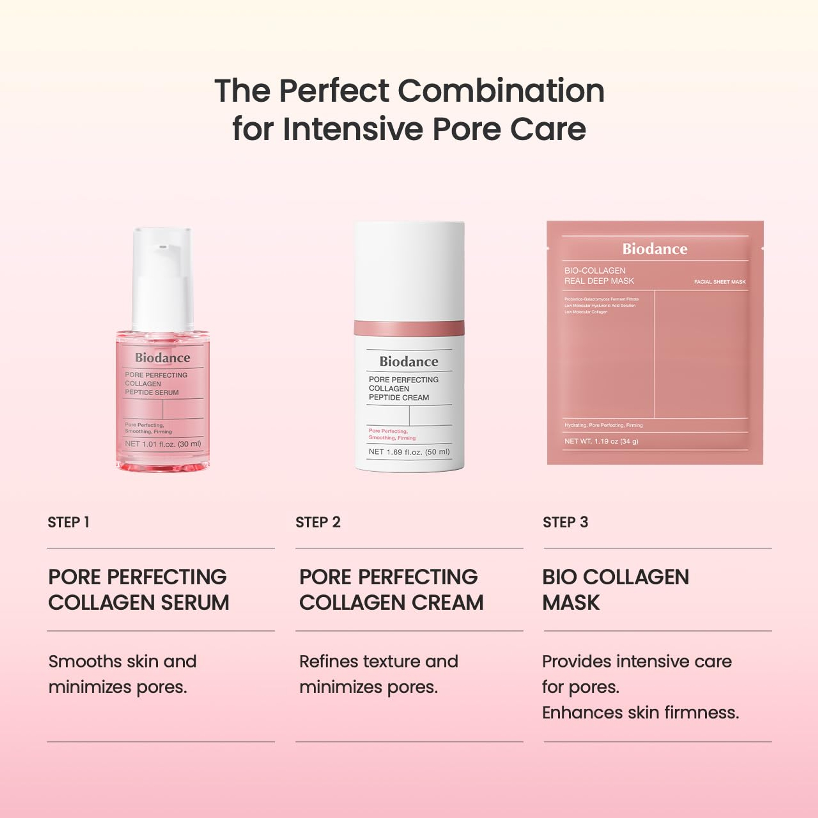 Biodance Pore Perfecting Collagen Peptide Cream 1.69 fl.oz - Hydrating, Firming Facial Moisturizer 9